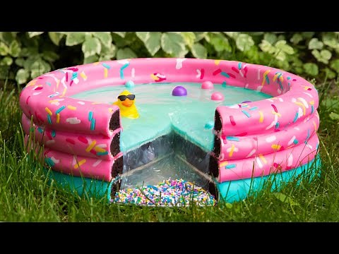 Swimming Pool... CAKE?! | Everything Is Cake | How To Cake It with Yolanda Gampp