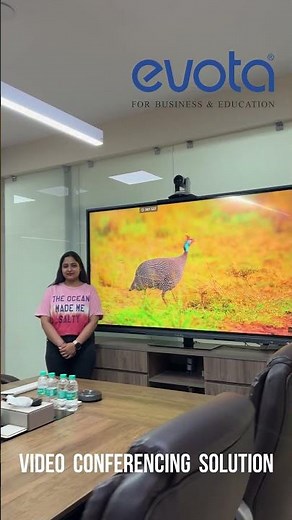 Complete Video Conferencing Solution | PTZ Camera | Interactive flat panel - evota