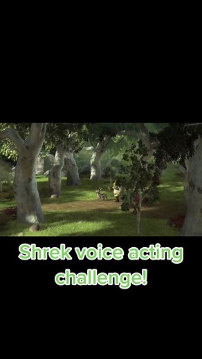 Shrek Voice Acting Challenge Fun