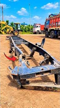 Tata Truck Bend Frame Repair 😱 | Perfect Cutting, Joining & Welding 🔧 #Shorts