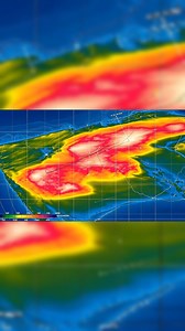 🌎⚠️ Beneath the United States, a Silent Collapse of Continental Stability ⚠️🌎 Seismic imaging has confirmed that the billion-year-old craton under the United States is thinning. Dense lithospheric material is being pulled into the mantle. No surface warning signs. No visible change. But the structural core of the continent is breaking apart. #Geology #SeismicImaging #MantleFlow #CratonCollapse #DeepEarth #EarthScience #USGeology #TectonicAlert #GeophysicalResearch #AboveTheNormNews | Above The