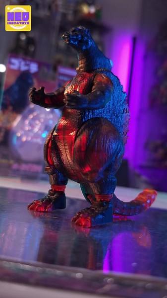 評測紅蓮哥吉拉變形玩具 - 哥吉拉蛋開箱