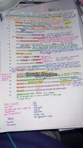 Analysing poems by uourself for school is honestly the best part of english #fypシ #studytok #poetry #poems