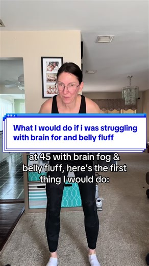 If I were starting over at 45 with brain fog & belly fluff, here’s the first thing I would do: I wouldn’t diet harder. I wouldn’t add more cardio. I wouldn’t blame my hormones. I’d support my cells. Because brain fog stubborn midsection weight after 40 usually isn’t a motivation problem. It’s a stress regulation problem. When your nervous system is overloaded and your cells are under-supported, your body shifts into protection mode. And protection mode doesn’t prioritize: • Clear thinking • Deep