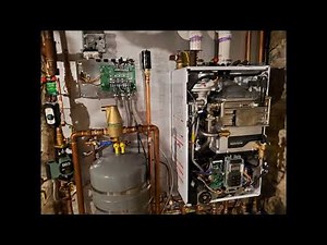 Navien Combi Boiler NCB 240E installation. The home owners version....