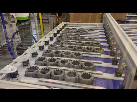 Weldon Solutions' Fully Automated Part Assembly and Packing Cell with FANUC Cobot
