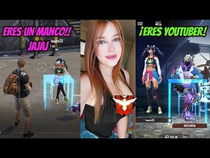 CAZANDO INTERESADAS EN FREE FIRE!! 🔥 *se burla de mi por ser noob* LE DOY UNA LECCIÓN I TOP BASTIAN