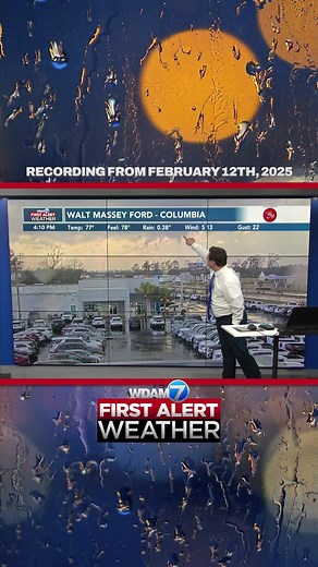 Watch Wednesday's Columbia tornado form live on TV. | WDAM 7