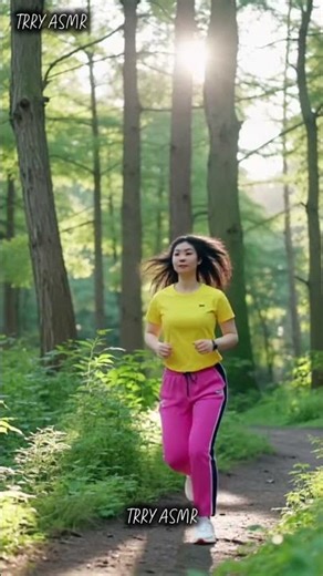 Running Again 😅 | Quick Jog & Calm ASMR | TRRY ASMR