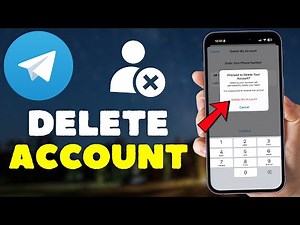 How to Delete Telegram Account PERMANENTLY
