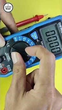 How to measure DC current with a digital multimeter