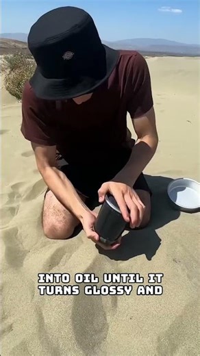 I Turned Desert Sand into Magnetic Liquid! 🧲🔥