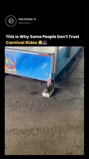 factors.x on Instagram: "Most people never realize how improvised some real-world engineering can look up close. ⚙️📏 Temporary attractions like carnival rides are designed to be assembled on uneven ground, supported by portable foundations, leveling blocks, and adjustable stabilizers. What looks unusual to the average person is often part of a fast-setup system meant to keep the structure balanced when the surface isn’t perfectly flat. It also reveals how much trust we place in temporary engine