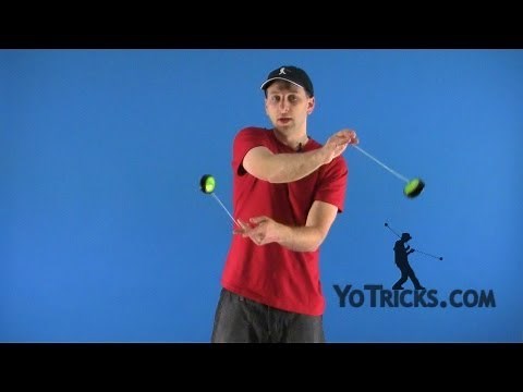 Two-Handed Crossover Loops Yoyo Trick - Learn How