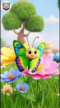 Butterfly Colors Song 🦋🌈 | Learn Colors for Kids ‪@tinytalesharmony‬