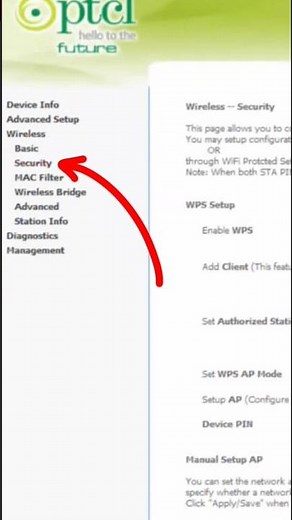 How To Change PTCL Modem password change just one click #ptcl #internet #shorts