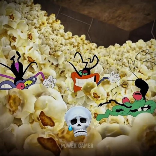 Oggy use his 1% of his mind 💀