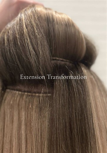 Stylists, it’s time that we do better for our clients. This client came to us with concerns about her extensions: expressing that she thought she needed more hair/more rows of extensions. What she really needed was for the hair she already had to be distributed correctly. When she came in she had far too many wefts on 1 row a mini row. We were able to completely transform her hair by evenly distributing the hair she already had into two full rows. We got to work on toning her hair as well as the