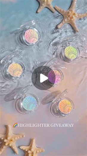 Karla Cosmetics on Instagram: "🌈🐚 HIGHLIGHTER GIVEAWAY ALERT! 🌅🌟 To celebrate the launch of 4 stunning new shades tonight, in our seamless satin highlighter range, we’re giving away 3 mesmerising colours! Get ready to make a splash with our ethereal highlighters: Mist, Sweep, Illuminate, and the beloved 6 shades✨ ✨ About the Collection: Inspired by the serene beauty of the Cornish coast, our shimmering highlighters are a radiant revelation born from ocean waves. Karla has transformed her Opa