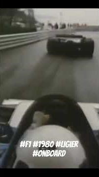 #f1 #onboard 1980 GP #ligier JS11 Didier Pironi #monaco