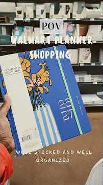 Walmart Planner Shopping| My hometown Walmart never disappoints