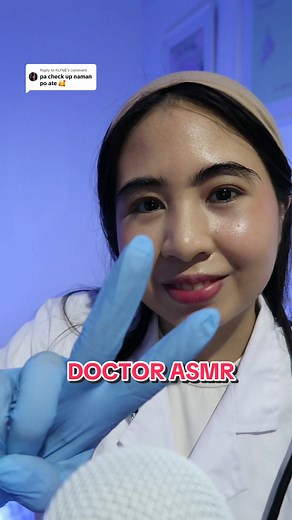 Replying to @KLYNE #asmr #doctor #asmrcheckup #checkup #asmrroleplay