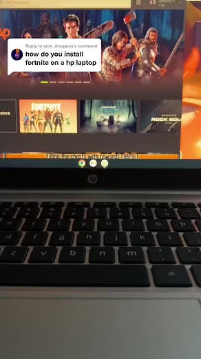 Reply to @snm_thegates how to get HP computer on foritnte follow my step