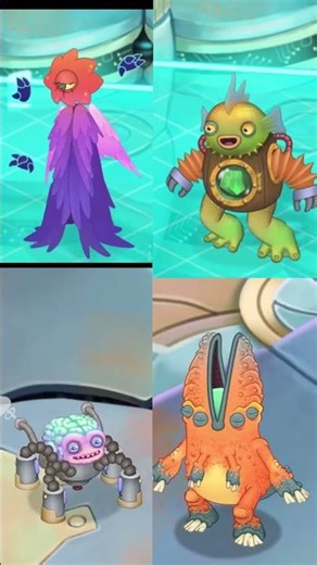 Reebro Auglur Auglur And Bellowfish Quarret - My Singing Monsters