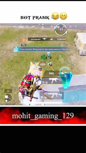 bot prank 😂😁 #bgmi #short #newupdate #pubgmobile #short #pubg18update