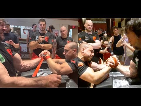 Comparing Devon Larratt's Arms Strength w/ Middle Weight Champion