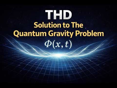 Triune Harmonic Dynamics (THD) Solution to The Quantum Gravity Problem