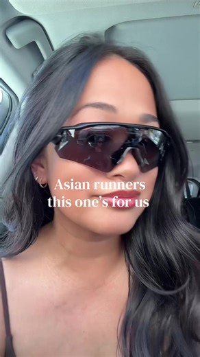 Custom Oakley Radar EV. Low nose bridge fit. $200 less than retail. You’re welcome. 🖤(linked in ShopMy) @Oakley #LowBridgeFit #AsianGirlsWhoRun #OakleyRadar #RunningGear