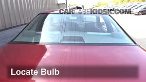 3rd Brake Light Bulb Replacement on a 1993 Ford Thunderbird LX 5.0L V8