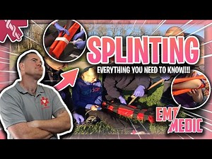 Splinting long bone fractures