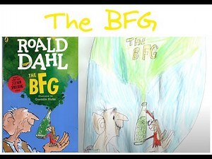 How to Draw The BFG by Roald Dahl Book Cover