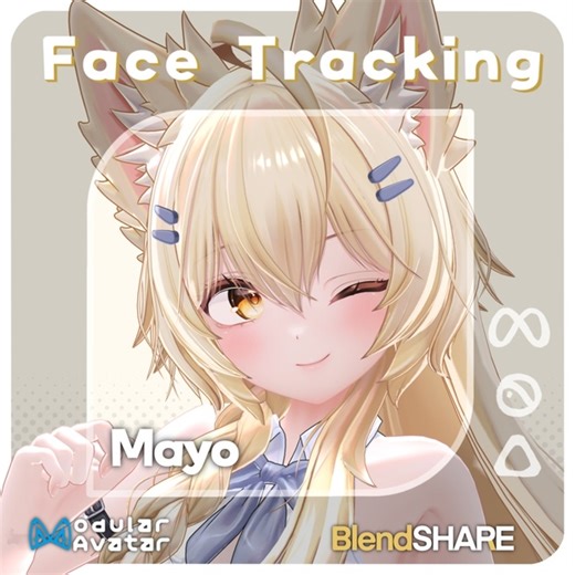 「まよ」(Mayo) Face Tracking Addon - Triturbo - BOOTH