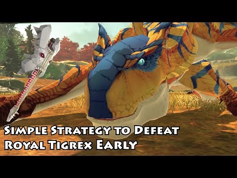 MHS2: Easiest Way to Defeat & Get Royal Tigrex with LV 15 Team