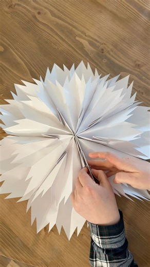 Paper Bag Snowflakes. So easy and fun!