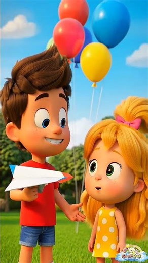 Cute 3D Cartoon Boy Helps a Friend ❤️ | Kids Shorts Animation | SnuggleSpark Toons#baby