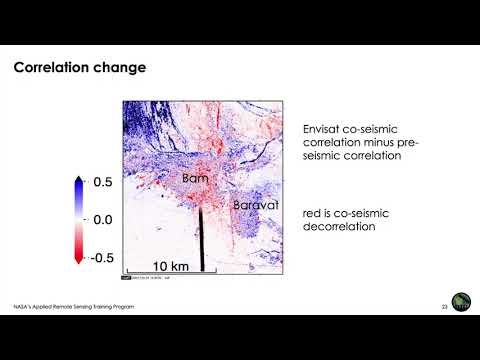 L14: Application of InSAR for Earthquake induced Deformation by Dr. Eric Fielding