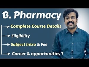 What is B. Pharma With Full Information? B.Pharmacy Course Detail in Hindi | B Pharma | Admission