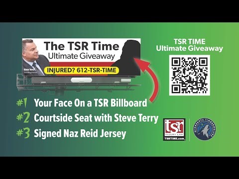The TSR Time Ultimate Giveaway | TSR Injury Law x Timberwolves