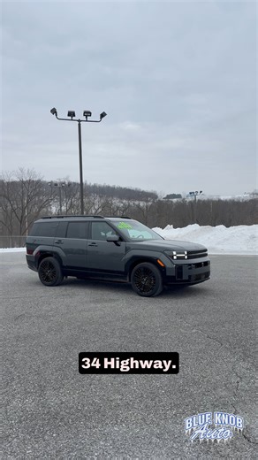 Blue Knob Auto on Instagram: "This is what fully loaded actually looks like 😮‍🔥 2025 Hyundai Santa Fe Hybrid Calligraphy 📸 #CarReels #LuxurySUV #CarTok #Explore"