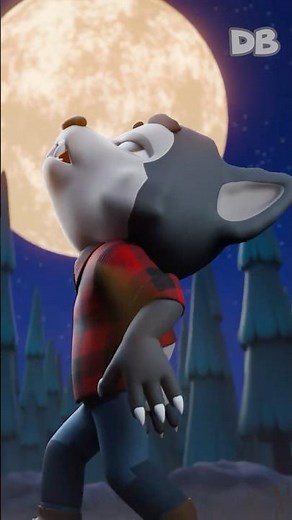 Grey Wolf & Little Red Riding Hood Lya-Lya | D Billions #shorts #db