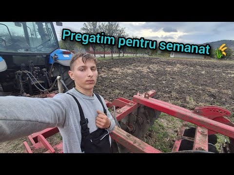La câmp cu New Holland-ul 💪 Pregătim pentru semănatul grâului 2025 🌾