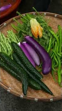 Chinese Corn, Eggplant & Chili Delicious Food Making | Traditional Cooking