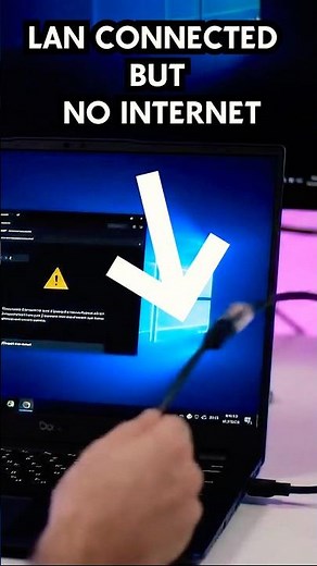LAN Connected But No Internet FIXED in Minutes