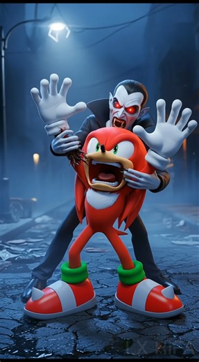 The Vampire Attacking the City! 😱🧛‍♂️ | Sonic & Shadow’s Scariest Night