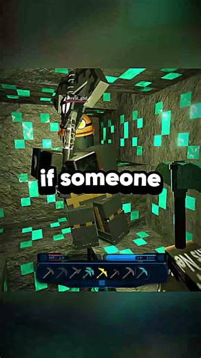 First Person Pvp in THIS MINING Game on #roblox