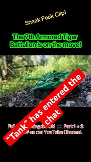 Tanks on the Move (7th Armored Tiger Battalion) | Stop Motion Army Men